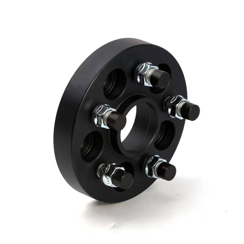 Radschrauben 2 Stücke 15/20/25/30/35/40mm PCD 5x114,3 CB 67,1mm Aluminium Rad Spacer Adapter 5 Lug Anzug Für DODGE Universal Auto Spurverbreiterungen(Schwarz,25mm) von UAGFDFF