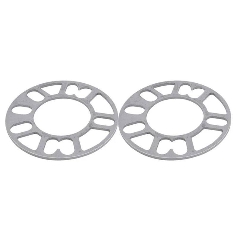 Radschrauben 2 Stücke Universal Auto Rad Reifen Spacer Adapter Distanzscheiben Platte 3mm 5mm 6mm 8mm 10mm Für 4x100 4x114,3 5x100 5x108 5x114,3 5x120 Spurverbreiterungen(10mm) von UAGFDFF