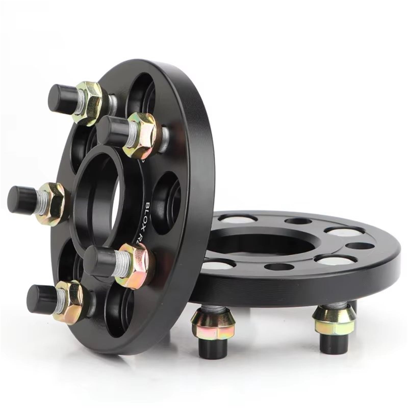 Radschrauben 2PCS 7075 Aluminium Geschmiedete Spurverbreiterungen Adapter PCD 5x127 CB=71,6mm Für Jeep Für Wrangler Für Grand Für Cherokee Für Commander Spurverbreiterungen(50.8mm M1-2) von UAGFDFF