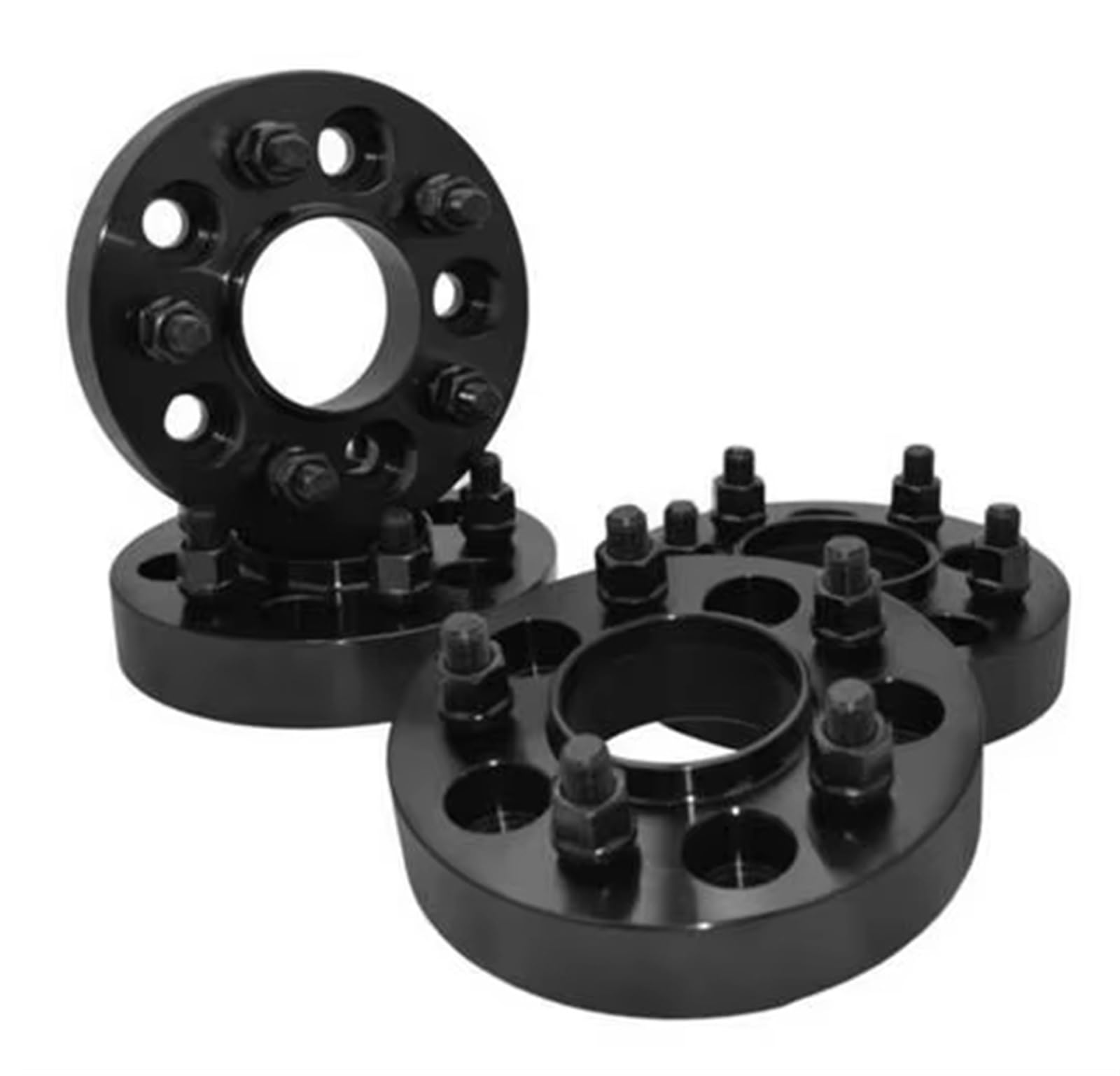 Radschrauben 30MM 4PCS Spurverbreiterung Für Jeep Für Wrangler JL 2018+ Für JL1142 Splitter/Schwarz Spurverbreiterungen(Silber) von UAGFDFF