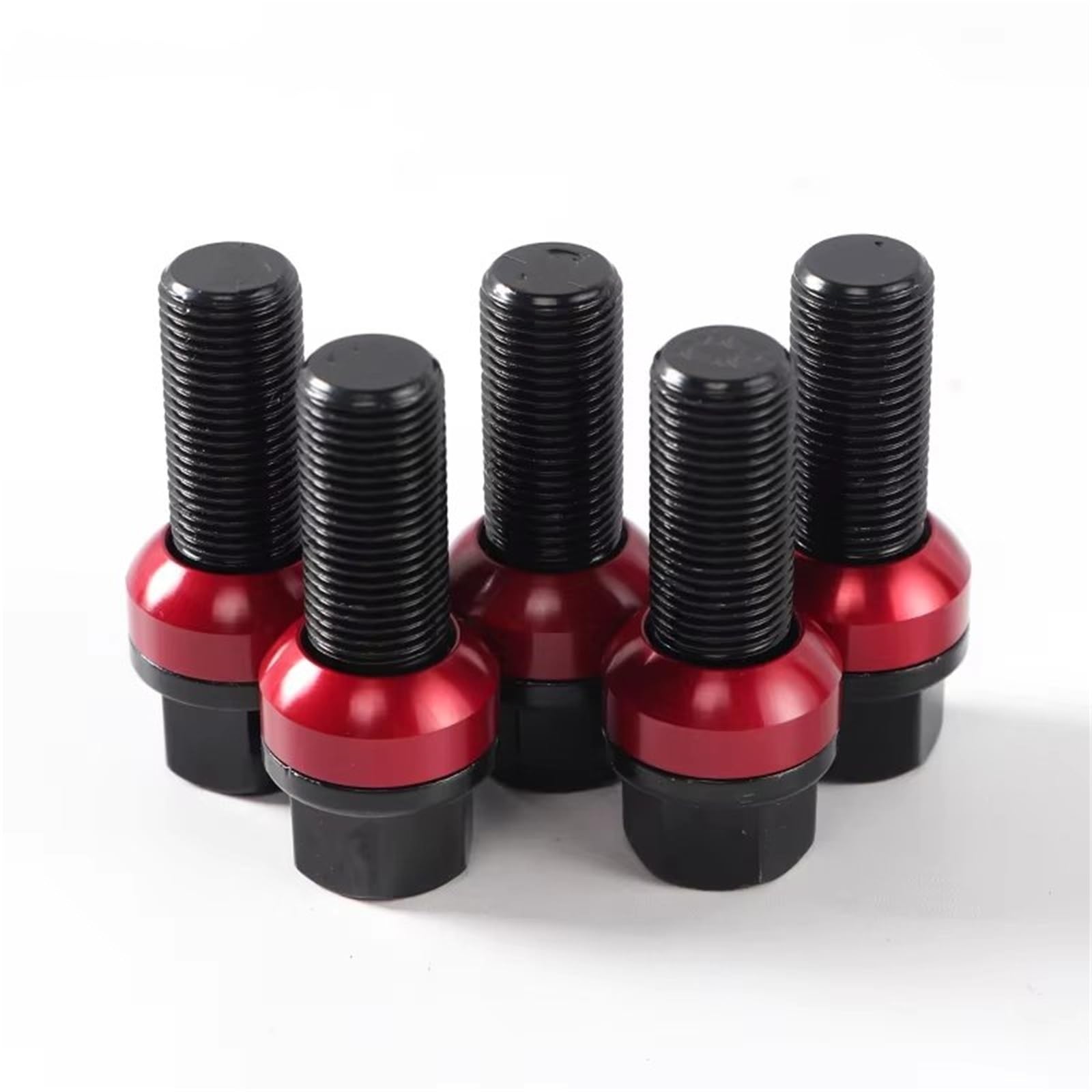 Radschrauben 4/5 Stück Rad B12.9 Grade Geschmiedete Schrauben Muttern Schraube Für VW Für Golf 5/6/7 CC M12x1,5 Spurverbreiterungen(5PCS 28mm Cone) von UAGFDFF