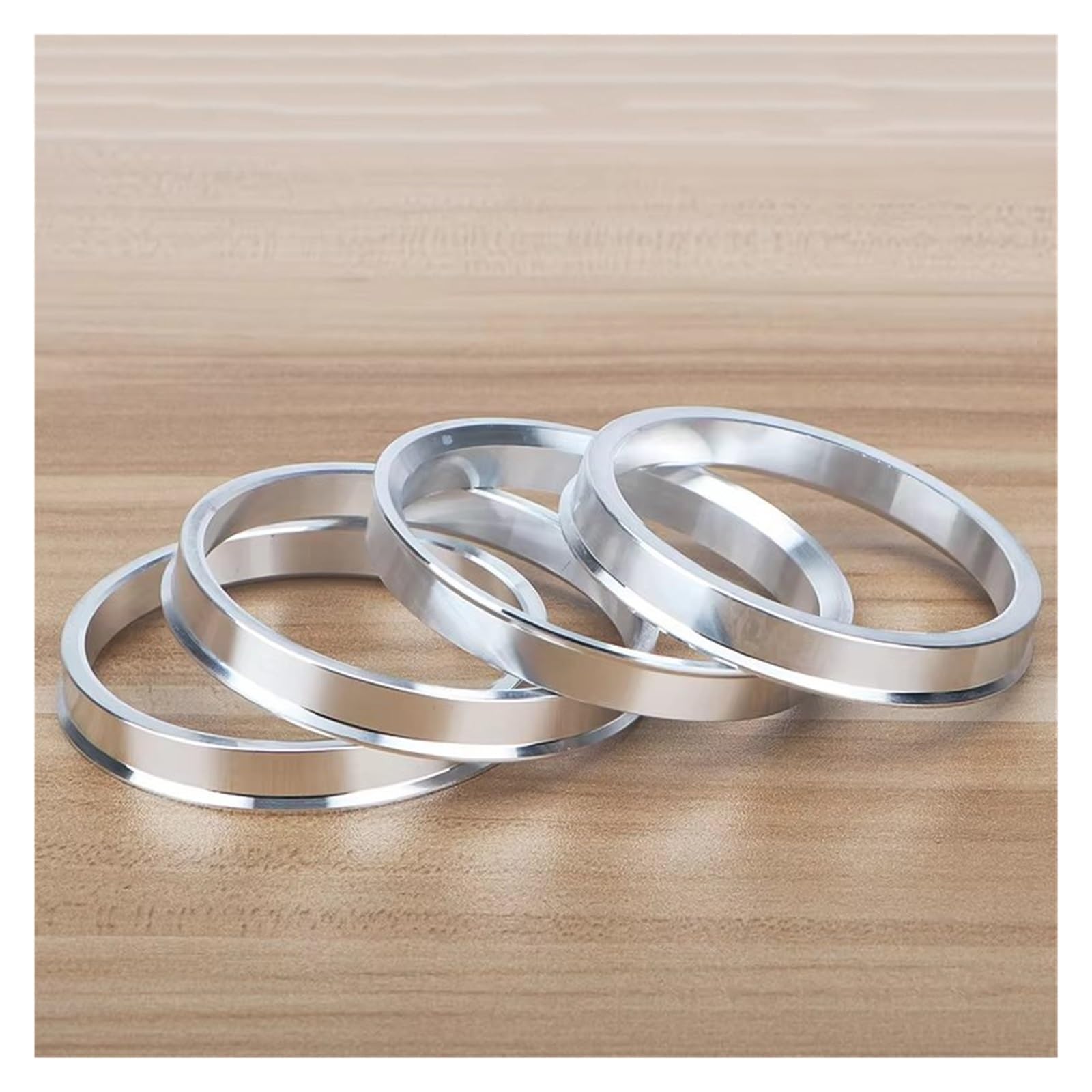 Radschrauben 4 Stück Aluminium-Nabenringe Nabenzentrierungsringe Radbohrung 57,1–66,5 66,6–72,56 72,56–74,1 66,6–74,1 58,1–63,4 58,1–65,1 Mm Spurverbreiterungen(66.6-74.1mm) von UAGFDFF