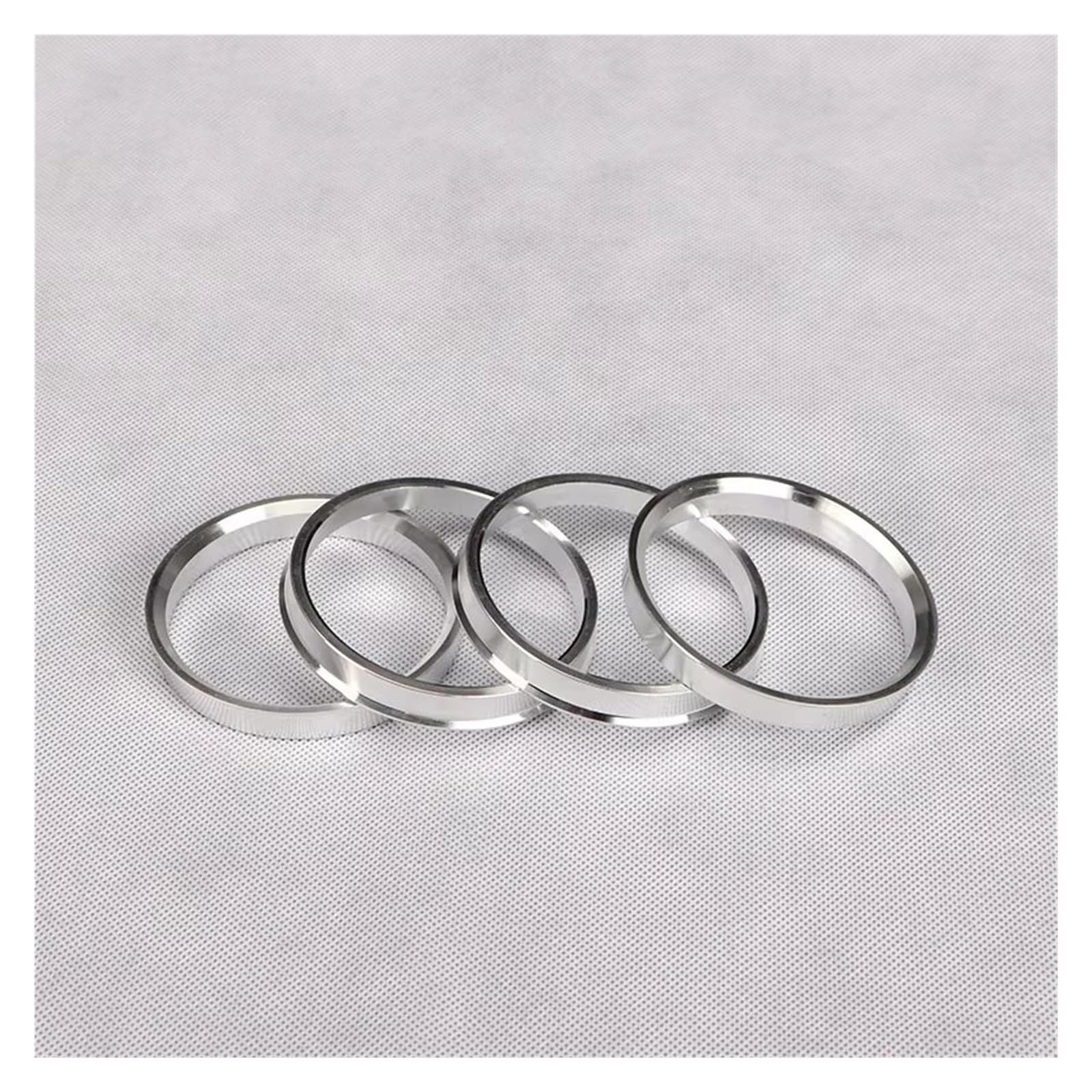 Radschrauben 4 Stück Auto-Aluminium-Nabenringe Zentrischer Nabenring, Radbohrung 56,1–54,1 56,6–54,1 57,1–54,1 60,1–54,1 64,1–54,1 81,1–64,1 108,1–95,3 Mm Spurverbreiterungen(81.1-64.1 mm) von UAGFDFF