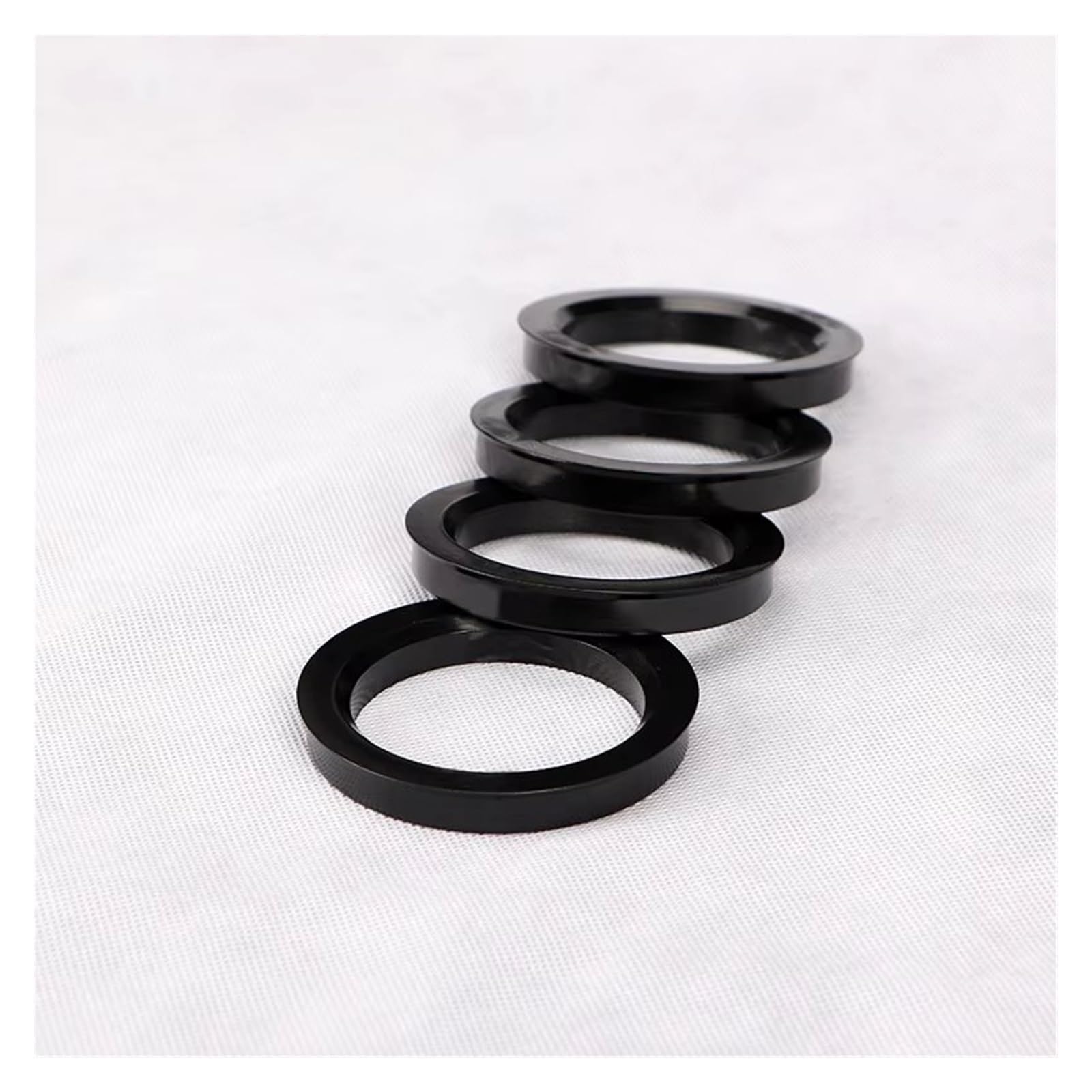 Radschrauben 4PCS Nabenzentrierter Ring Auto Radbohrung Mittelkragen 73,1-56,1 67,1-56,1 65,1-56,1 60,1-56,1 57,1-56,1mm Radnabenringe Spurverbreiterungen(73.1-56.1mm) von UAGFDFF