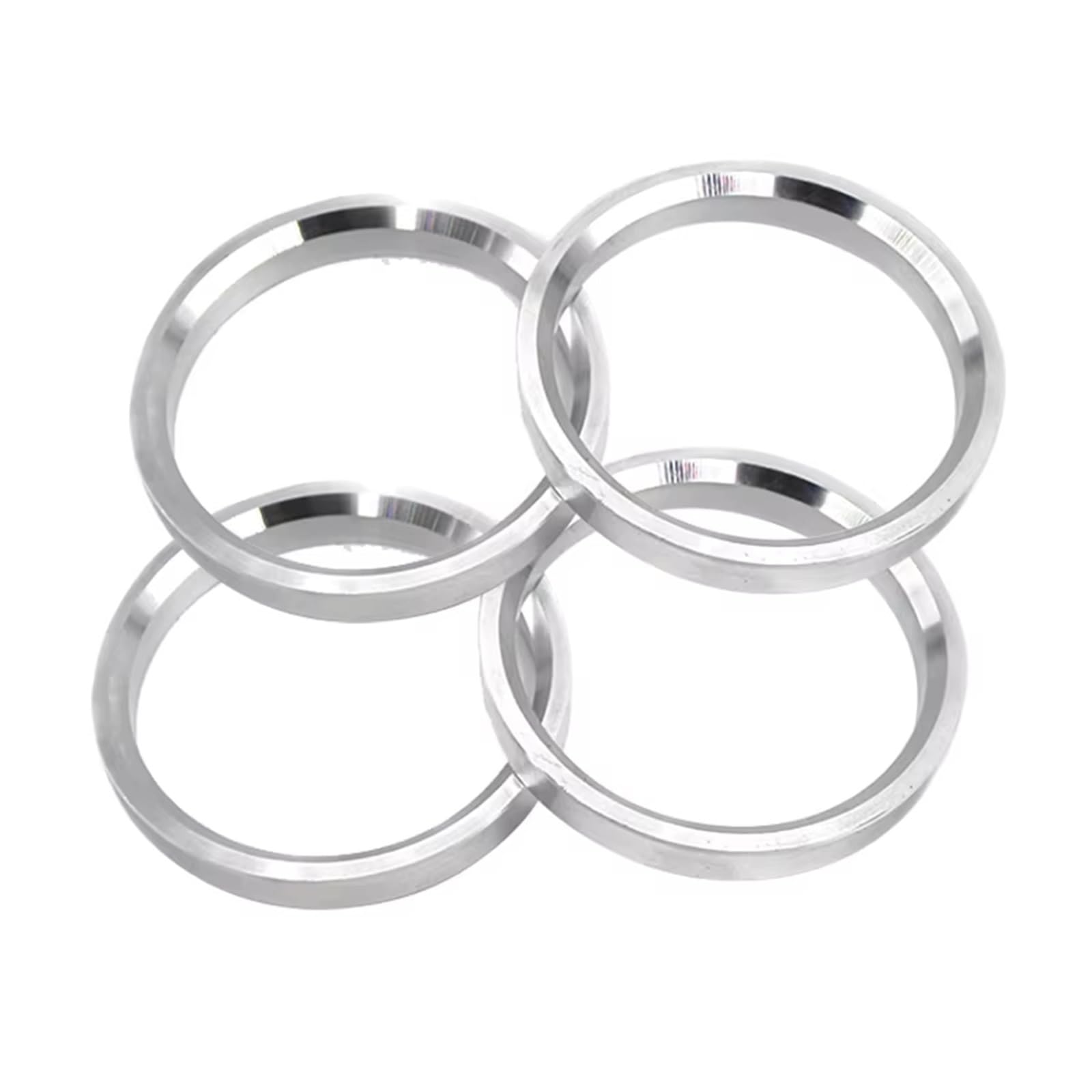 Radschrauben 4PCS Rad Spacer Center Ringe Auto Aluminium Naben Ringe Bohrung 54,1/56,1/56,6/57,1/60,1/63,4/64,1/65,1/66,1/66,6/67,1 Spurverbreiterungen(65.1-66.6) von UAGFDFF