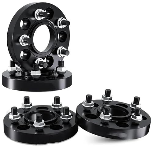 Radschrauben 5 X 114,3 CB 67,1 12 X 1,5 Für Mitsubishi Für Outlander Sport Flanschplatte T6-7075 Spurverbreiterungen Aluminium-Nabe Verbreiterter Adapter Spurverbreiterungen(4pcs 30mm) von UAGFDFF