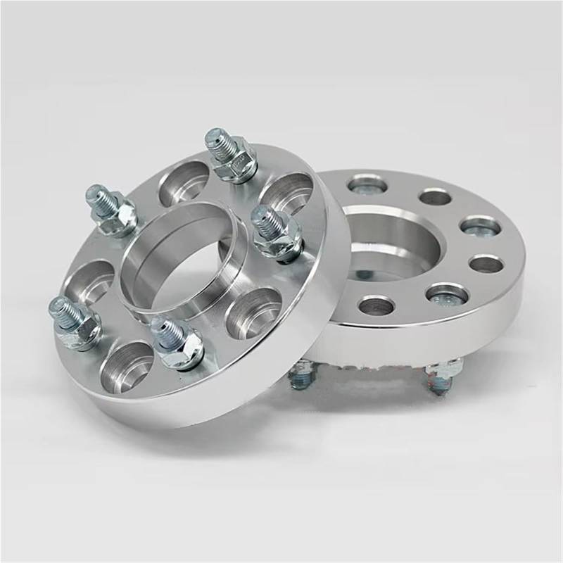 Radschrauben Für SUBARU Für BRZ Für Lmpreza XV G4 Für Anesis Für Forester Für Outback 15/20/25/30mm 5x100 56,1mm Spurverbreiterungen Adapter 5 Lug Spurverbreiterungen(Silber,30mm) von UAGFDFF