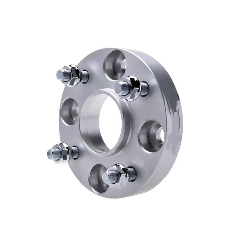Radschrauben PCD 4x10 8 65,1mm Rad Spacer Adapter Für Citroen C4 C4 Für Aircross 2019-2022 Für C4 Für KAKTUS Für C4 Für Sega Für C4L Für Elysee Spurverbreiterungen(Silber,30mm) von UAGFDFF