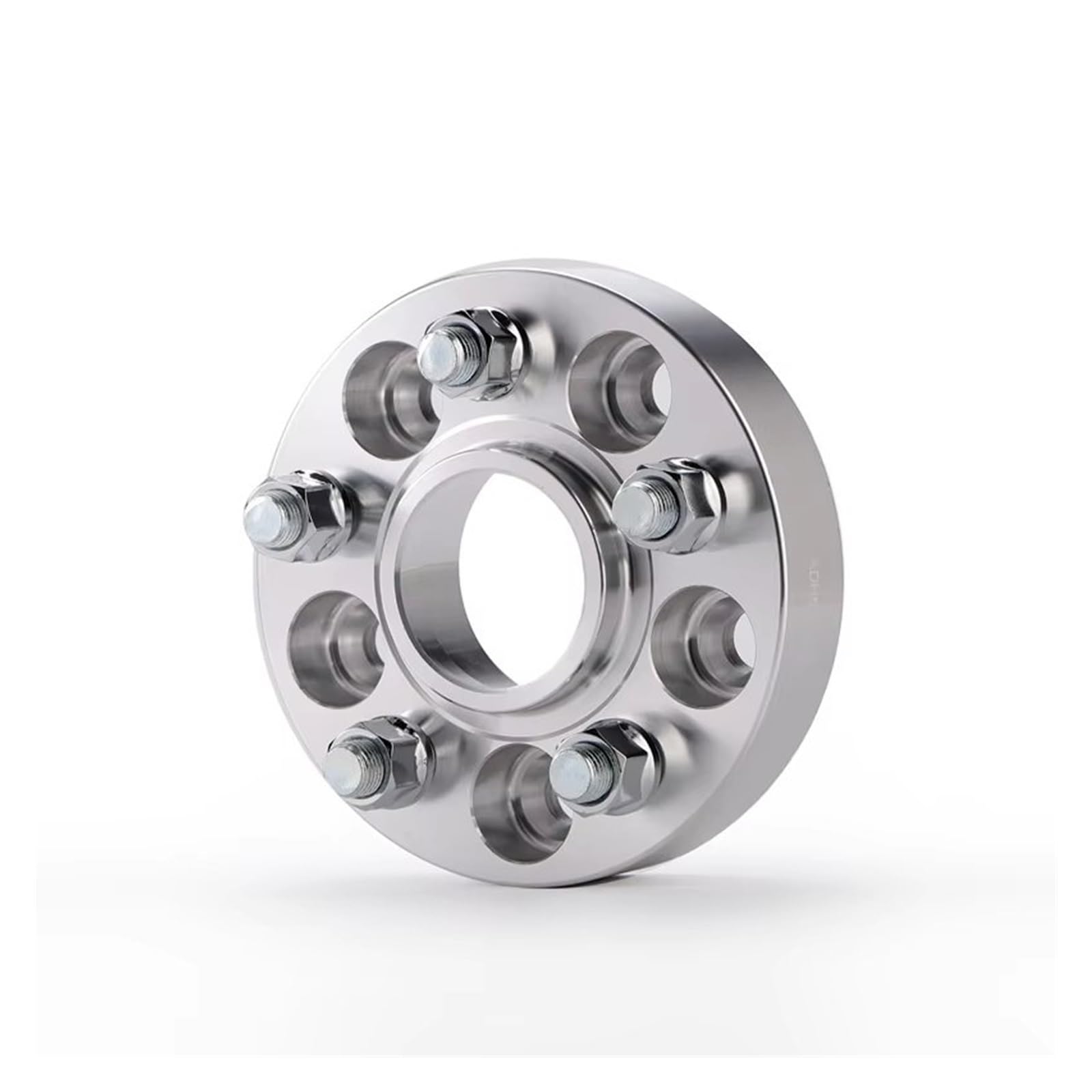 Radschrauben PCD 5x112 CB 66,6mm Spurverbreiterungsadapter M14x1,5 Gehmiedete Aluminiumlegierung 1 Stück Spurverbreiterungen(Silber,30mm) von UAGFDFF