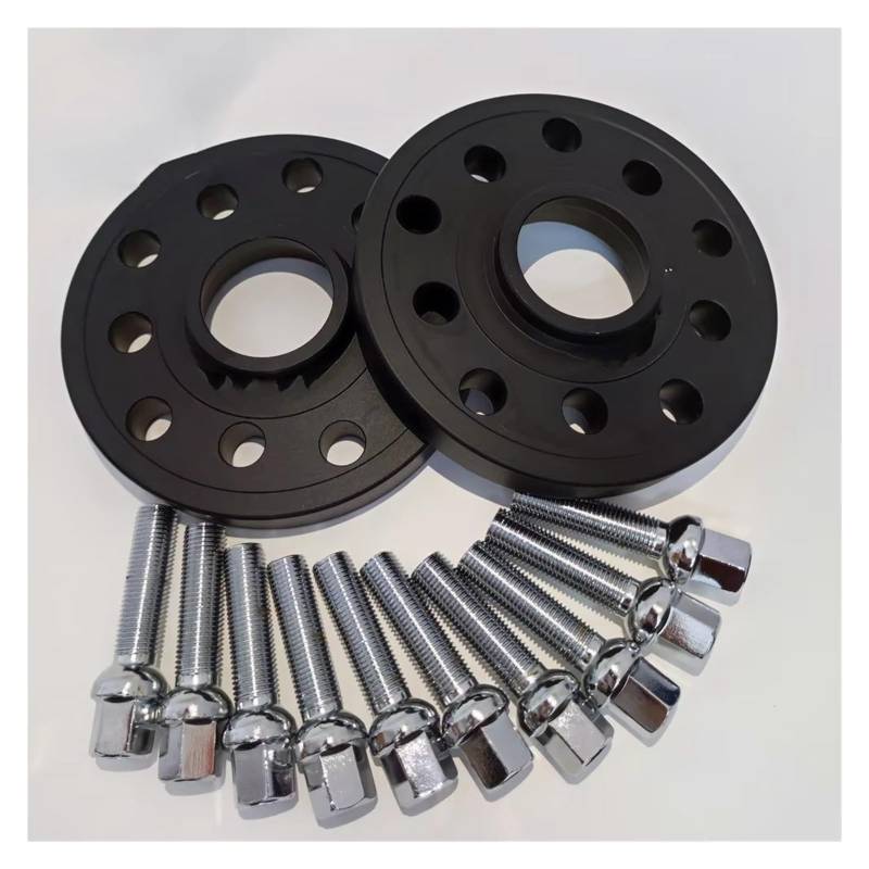 Radschrauben Rad Spacer Verbreiterung Kit 5x100/5x112 Hubcentric 57,1 Aluminium Adapter Zubehör 15-25mm Auto Sitz Für Ibiza Für Leon Separator Spurverbreiterungen(25mm) von UAGFDFF