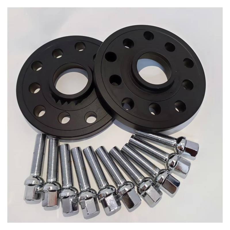 Radschrauben Rad Spacer Verbreiterung Kit 5x100 5x112 15mm 20mm CB: 57,1 Aluminium Adapter Anzug Auto Separatoren Für Sitz Für Ibiza Für Leon Spurverbreiterungen(12mm) von UAGFDFF