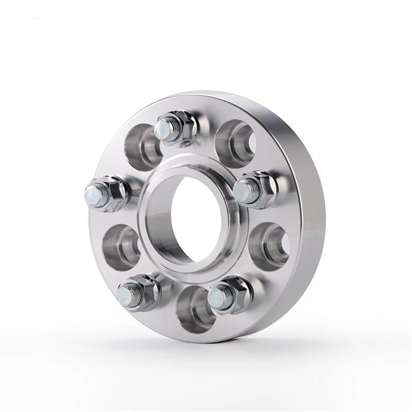 Radschrauben Reifenabstandshalter-Adapter PCD 5x120 CB 72,6 Mm Für E60 E90 Für Mini 1 Stück Spurverbreiterungen(Silber,Spacer 30mm) von UAGFDFF
