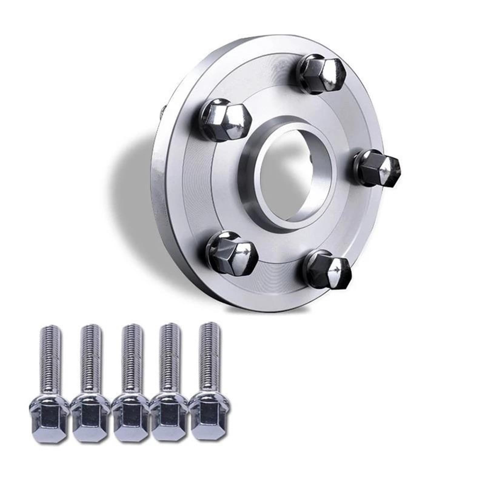 Radschrauben Spurverbreiterungsadapter 5x130 CB 84,1mm Für Mercedes Für Benz Für AMG Für ROEWE 2 Stück Spurverbreiterungen(Adapter 15mm) von UAGFDFF