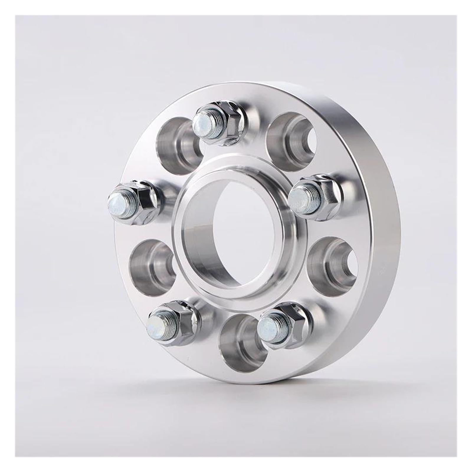 Radschrauben Spurverbreiterungsadapter PCD 5x105 CB 56,6 Mm Für Chevy Für Cruze Für Avco Für Bolzen 2 Stück Spurverbreiterungen(Silber,25mm) von UAGFDFF