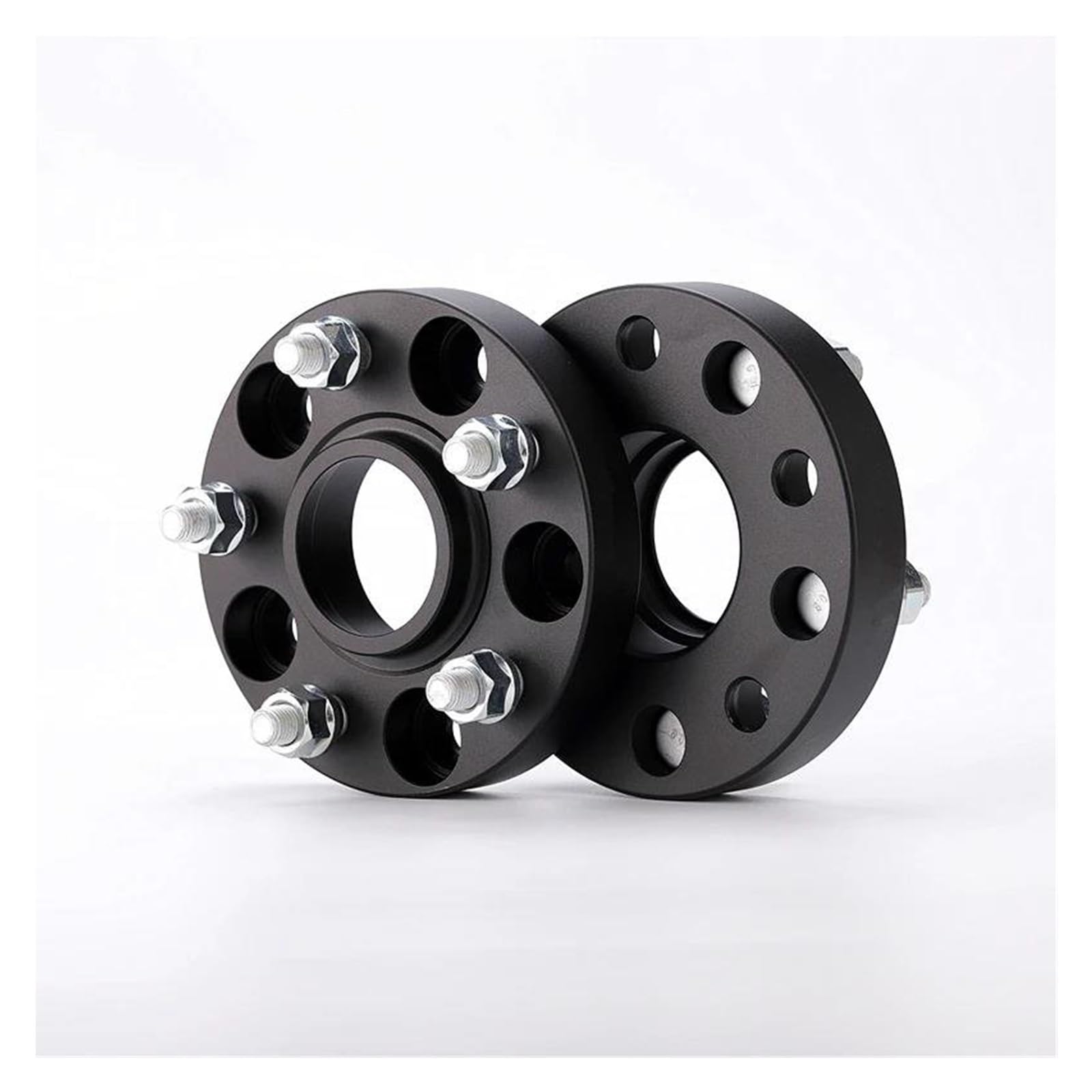 Radschrauben Spurverbreiterungsadapter PCD 5x115 CB71,6mm Für Chrysler Für 300 300C 300C Für SRT8 2 Stück Spurverbreiterungen(Schwarz,15mm) von UAGFDFF