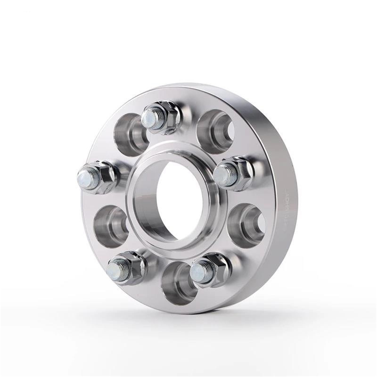 Radschrauben Spurverbreiterungsadapter PCD 5x130 CB 71,6mm Für Q7 4L 2 Stück Spurverbreiterungen(Silber,Spacer 30mm) von UAGFDFF