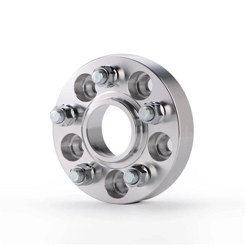 Radschrauben Spurverbreiterungsadapter PCD 5x130 CB 71,6mm Für Q7 4L 2 Stück Spurverbreiterungen(Silber,Spacer 30mm) von UAGFDFF