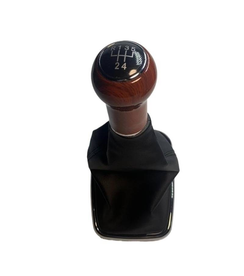 5/6 Geschwindigkeit Schaltknauf Für Golf 4 MK4 1998-2004 Kunststoff Getriebe Griff Autoteile(Black 5 Speed) von UANGLI