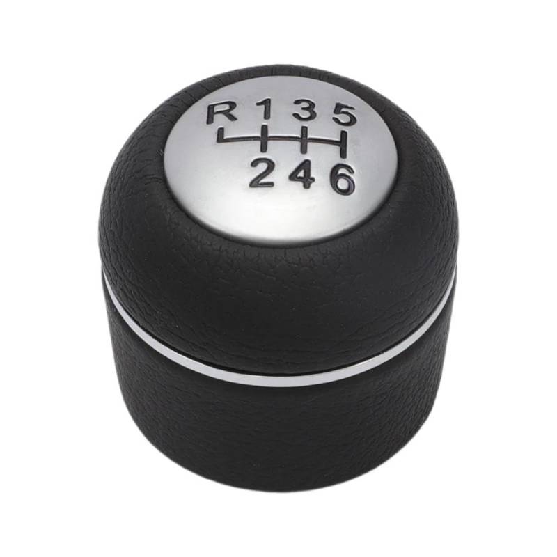 5/6 Geschwindigkeit Shifter Handball Für Alfa Romeo 159 Für Brera Für Spider Für Sportwagon Griff Schaltknauf Stick Autoteile(6 Speed) von UANGLI