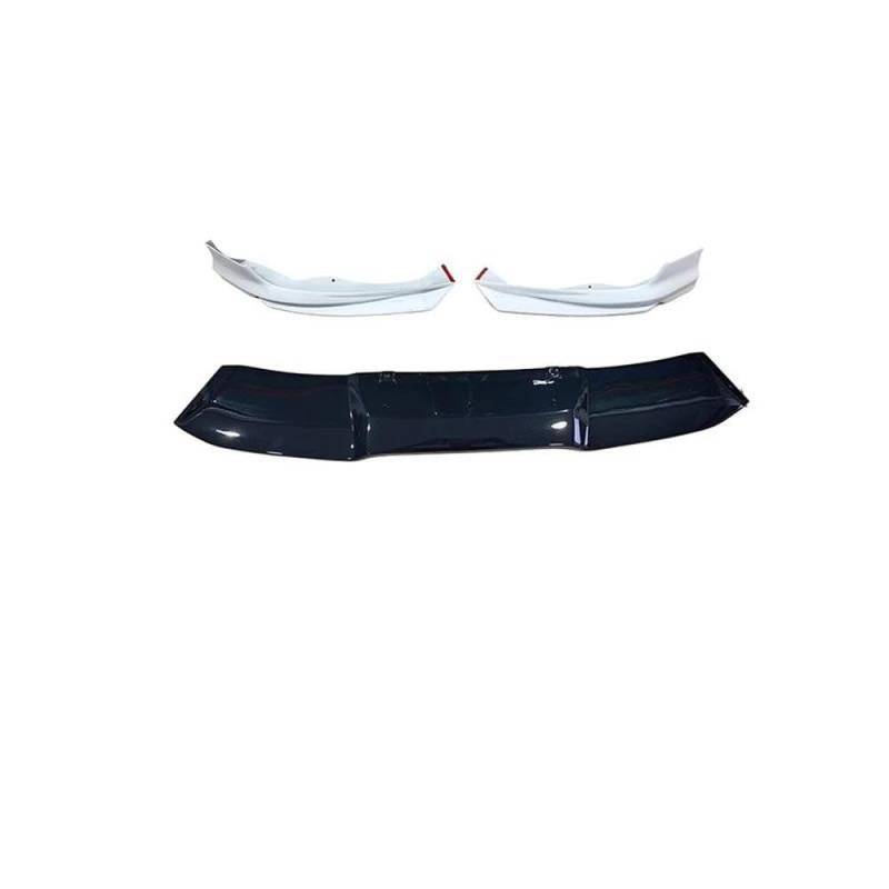 Autopart Auto Front Stoßstange Diffusor Für Volvo S60 V60 Limousine 2020-2023 Front Bumper Spoiler Diffusor Splitter Lip Body Kit(White Black) von UANGLI