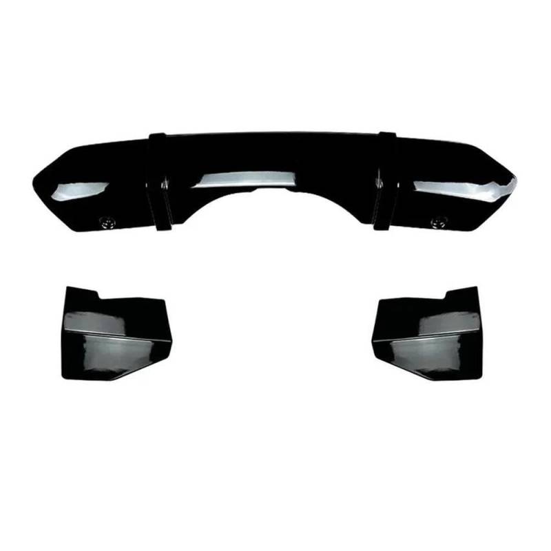 Autopart Auto Heckstoßstange Diffusor Lippe Für BMW X5 F15 M Sport 2014-2018 Für MP Style Spoiler Splitter Plate Body Kit(Gloss Black) von UANGLI
