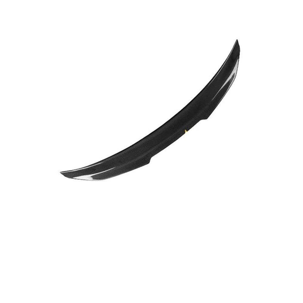 Autopart Auto Spoiler Flügel Für BMW 5 Series F10 F18 2010-2017 Hinten Stamm Deckel Spoiler ABS Kunststoff Tuning Body Kit Zubehör(Carbon Fiber pattern) von UANGLI