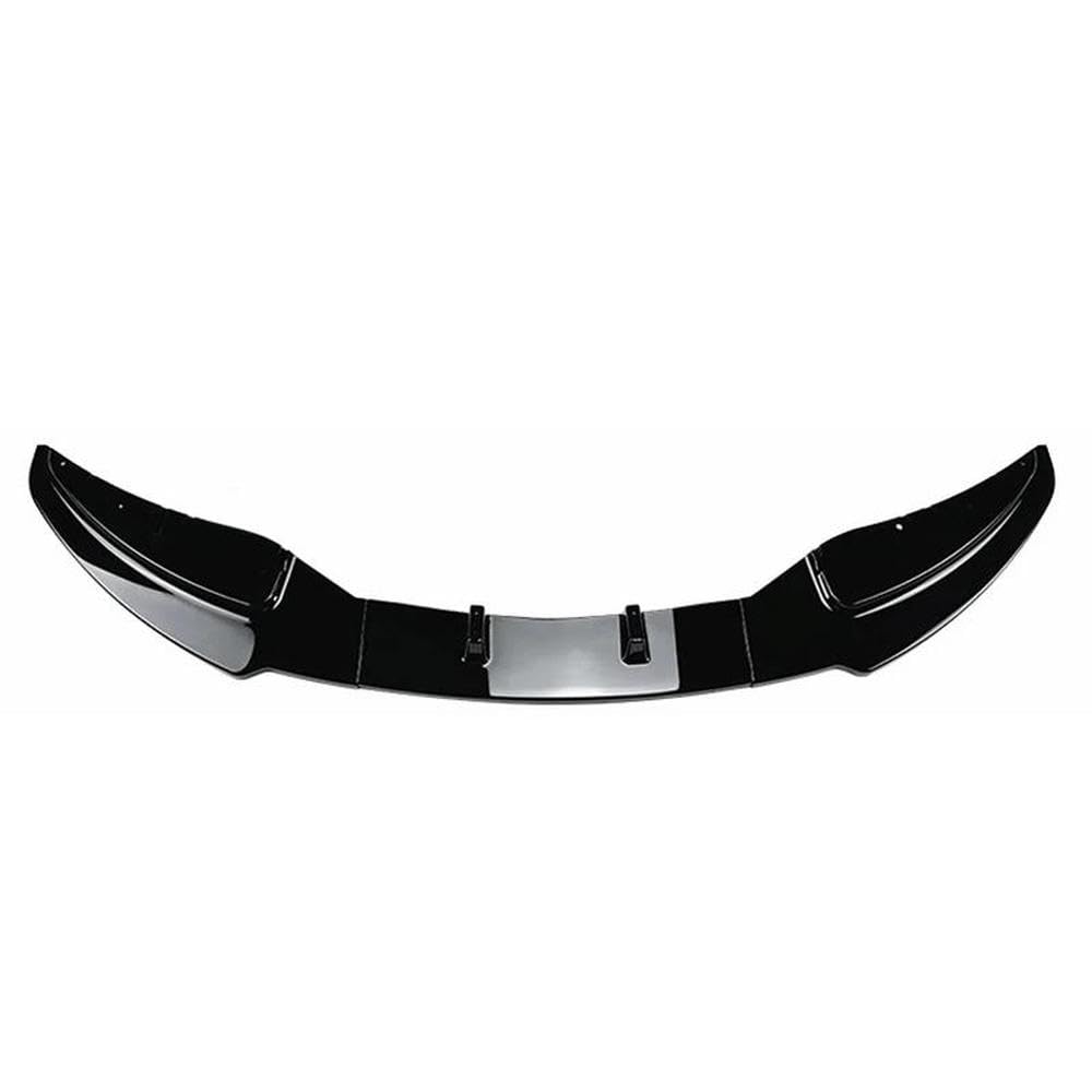 Autopart Auto Vorderen Stoßfänger Canard Lip Für BMW 1 Serie E81 E82 E87 E88 LCI Standard 2008-2011 Unteren Splitter Diffusor Außen Kit(Gloss Black) von UANGLI