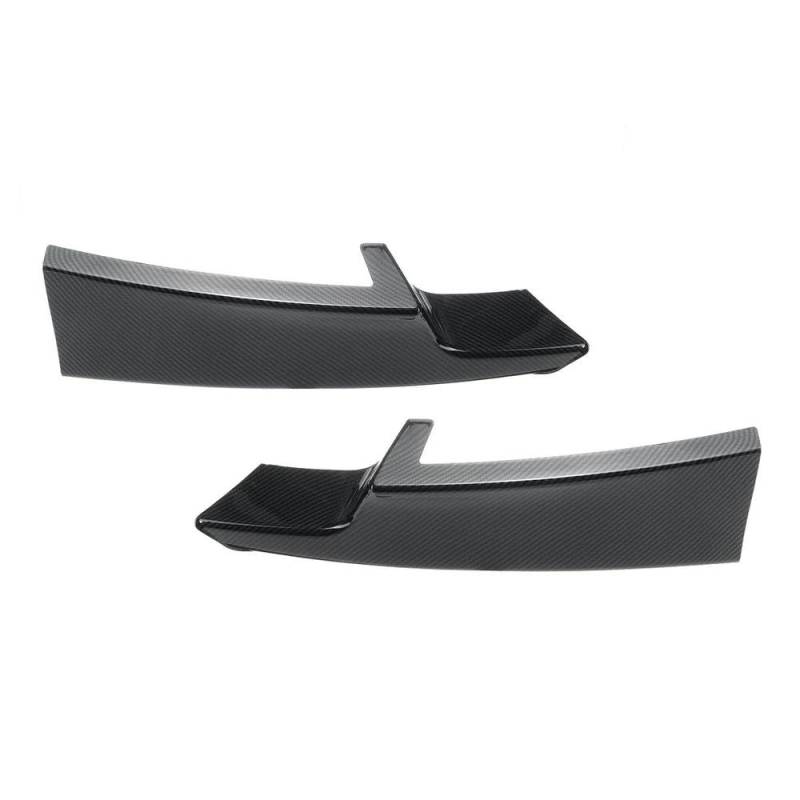 Autopart Für BMW F30 F31 M Sport 2012-2019 Frontschürze Lip Splitter Canards Spoiler 1 Paar Auto Nebel Lampe Augenbraue Rahmen Abdeckung(Type B-Carbon Look) von UANGLI