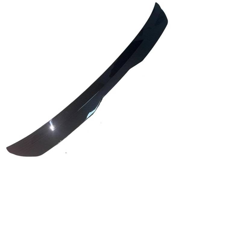 Autopart Für Fiat Grande Punto Abarth 2007-2010 Heckspoiler Spoiler ABS Kunststoff Dachflügel Fließheck Spoilerlippe(Carbon Look) von UANGLI