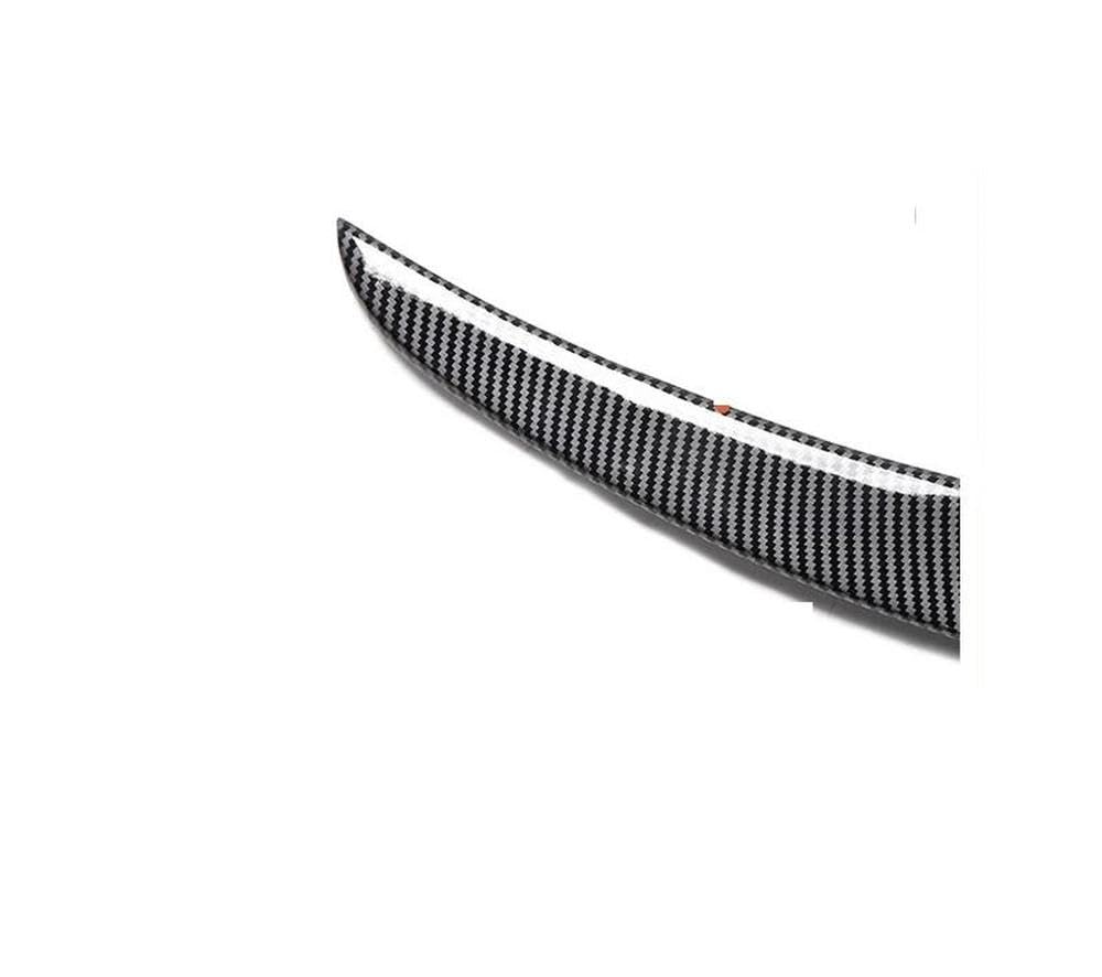 Autopart Für Tesla Modell Y 2017-2023 Hinten Stamm Deckel Spoiler Flügel ABS Kunststoff Carbon Auto Tuning Body Kit(Carbon Printing) von UANGLI