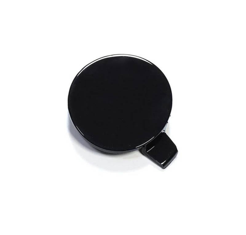 Autoteile Auto Auto Vorderen Stoßfänger Tow Haken Auge Abdeckung Trim Anhänger Kappe Stecker Für Tesla Modell 3 2017-2023 Autos Zubehör(Black) von UANGLI