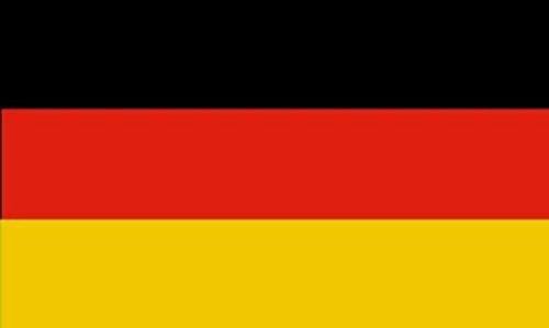 UB Aufkleber Deutschland 9 cm x 6 cm Flagge/Fahne (Autoaufkleber) von UB