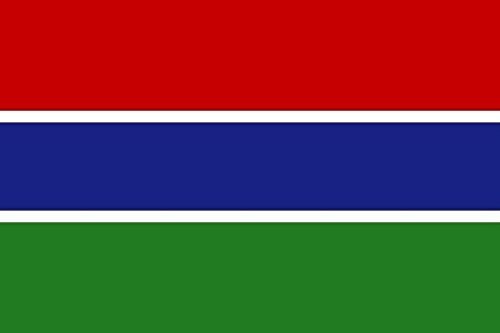 UB Aufkleber Gambia 12 cm x 8 cm Flagge/Fahne (Autoaufkleber) von UB