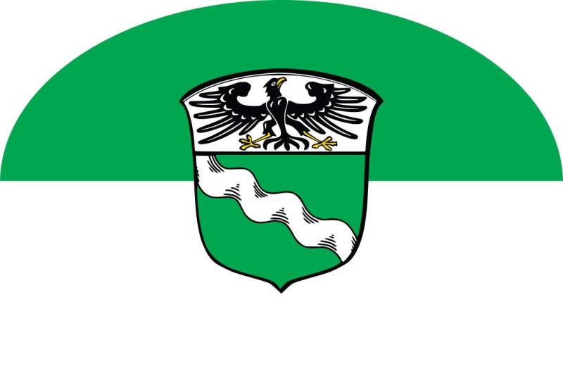 UB Aufkleber Landschaftsverband Rheinland Oval 10 cm x 6,5 cm Flagge/Fahne (Autoaufkleber) von UB