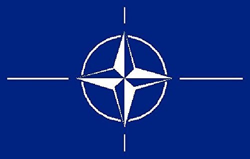 UB Aufkleber NATO 12 cm x 8 cm Flagge/Fahne (Autoaufkleber) von UB