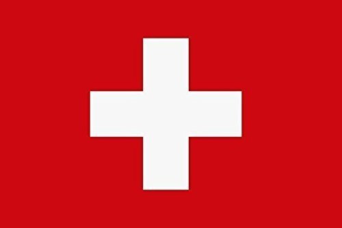 UB Aufkleber Schweiz 12 cm x 8 cm Flagge/Fahne (Autoaufkleber) von UB