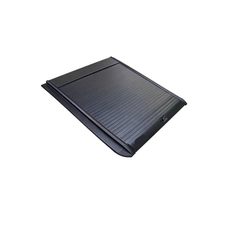 Lanliuhui Store Wasserdichter Pickup-Rollladen for harte Ladeflächen, einziehbare Pickup-Truck-Abdeckung, manuelle Tonneau-Abdeckungen, schwarz, kompatibel mit GMC, kompatibel mit CANYON von UBDVBMYZ