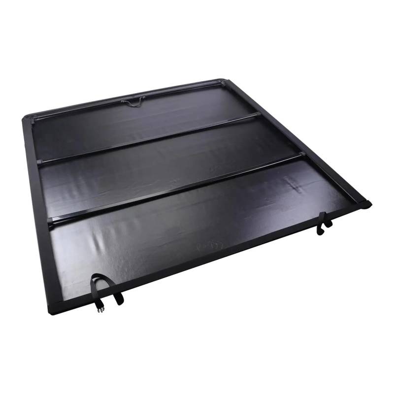 Lanliuhui Store Weiche, dreifach gefaltete Abdeckung for Pickup-Trucks, kompatibel mit Hilux, kompatibel mit Revo, kompatibel mit Dual, kompatibel mit Cab 2015+, wasserdichter PVC-Schutz for den hinte von UBDVBMYZ