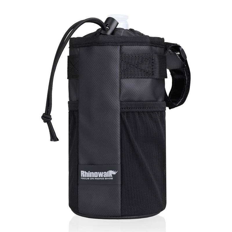 UBORSE Fahrrad Flaschentasche Fahrrad MTB Flaschenhalter Wasserdicht Becherhalter Lenkertasche Getränkehalter lsoliert Wasserflaschenhalter Trinkflaschenhalter am Lenker Flaschentasche von UBORSE