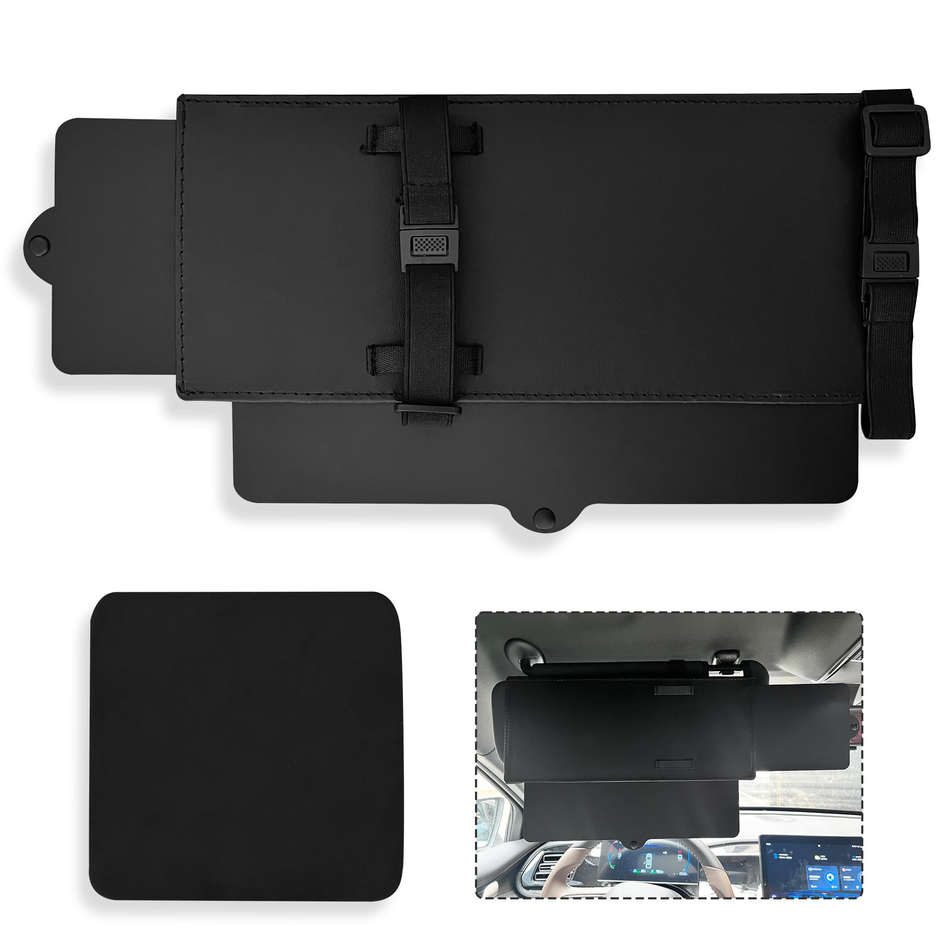 UBRAVE Auto-Visier-Sonnenschutz-Verlängerung, Sonnenblende Verlängerung Auto,Antiblendung Sonnenblenden Verstellbare Verlängerung Fenster Sonnenblende,Für Blend- Und Uv-Strahlenschutz(Schwarz/1 Stück) UBRAVE Auto-Visier-Sonnenschutz-Verlängerung, Sonnenblende Verlängerung Auto,Antiblendung Sonnenblenden Verstellbare Verlängerung Fenster Sonnenblende,Für Blend- Und Uv-Strahlenschutz(Schwarz/1 Stück) von UBRAVE
