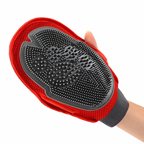 UEETEK Haustier Bürste Handschuh Tierhaar Bürste Fellpflege für Haustier Hunde Katze UEETEK Haustier Bürste Handschuh Tierhaar Bürste Fellpflege für Haustier Hunde Katze von UEETEK