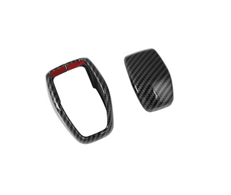 UEGVJIAS Auto Schalthebel Kompatibel Mit Toyota Für RAV4 XA50 2019 2020 2021 2022 2023 2024 ABS Auto Schaltknauf Kopf Trim Abdeckung(Carbon Fiber) von UEGVJIAS