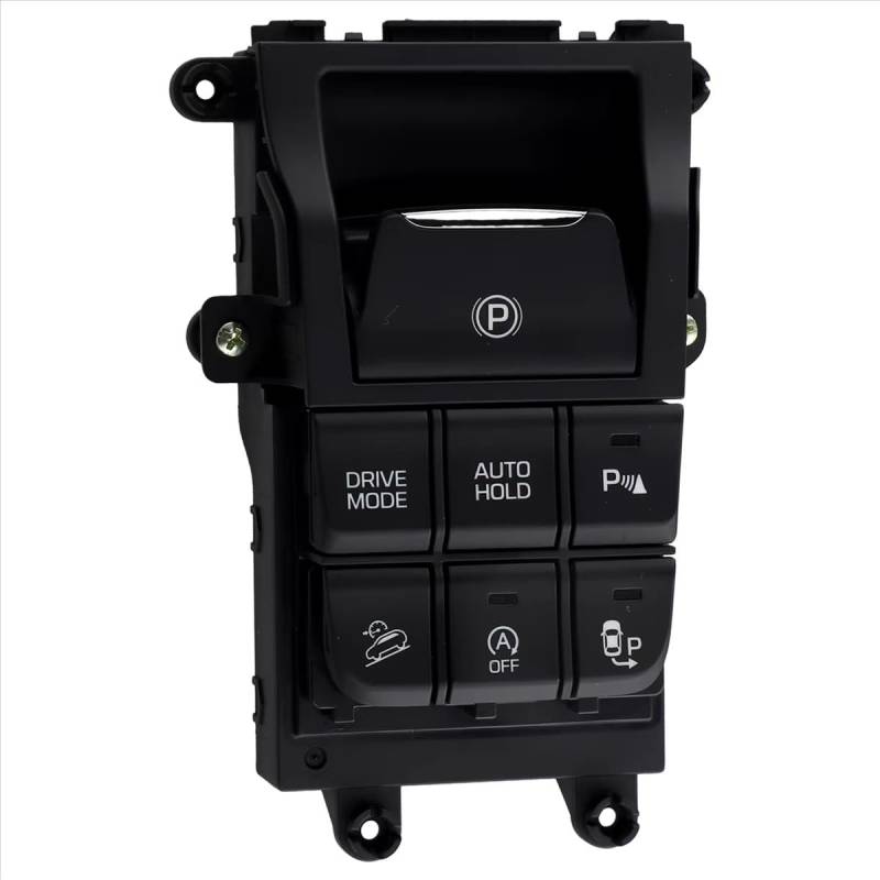 UEGVJIAS Elektronischer Handbremsschalter Kompatibel mit Hyundai Tucson 2016 2017 93300D30004X 93300D3000 Schwarz AUTOMATISCH Drucktaste Oberflchenmontage IP54 von UEGVJIAS