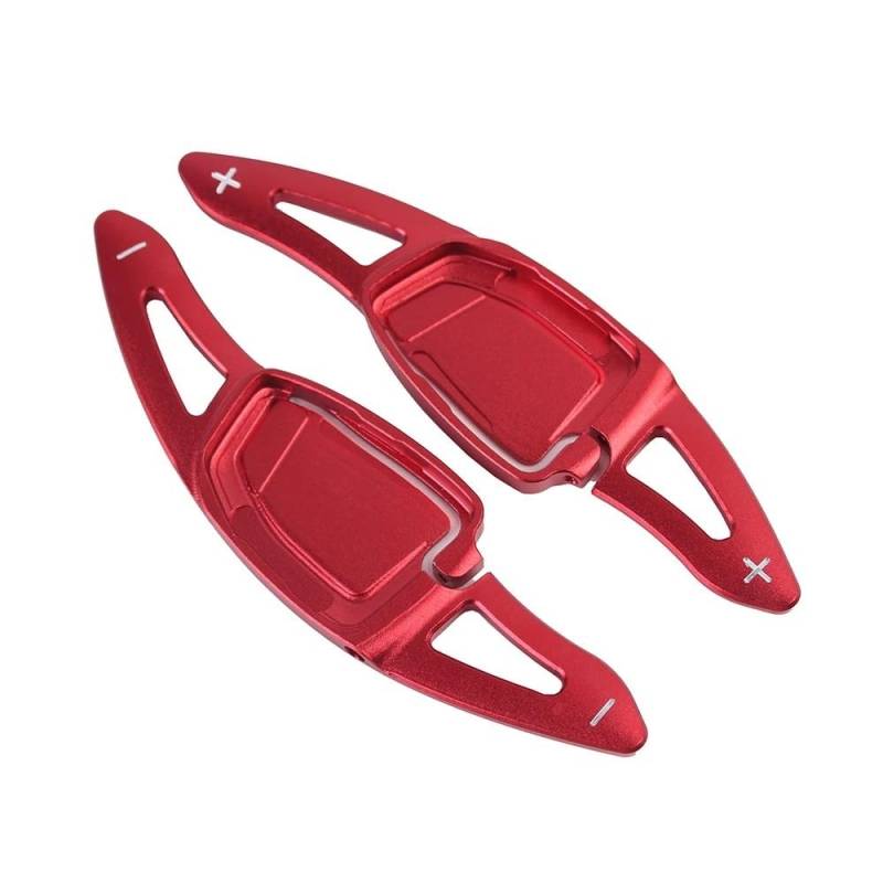 UEGVJIAS Lenkrad Schaltwippen Kompatibel mit RS4 für RS5 RS6 RS7 2020 2021 2022 2023 Paddle Shift Extensions Borte Autozubehör(Red) von UEGVJIAS