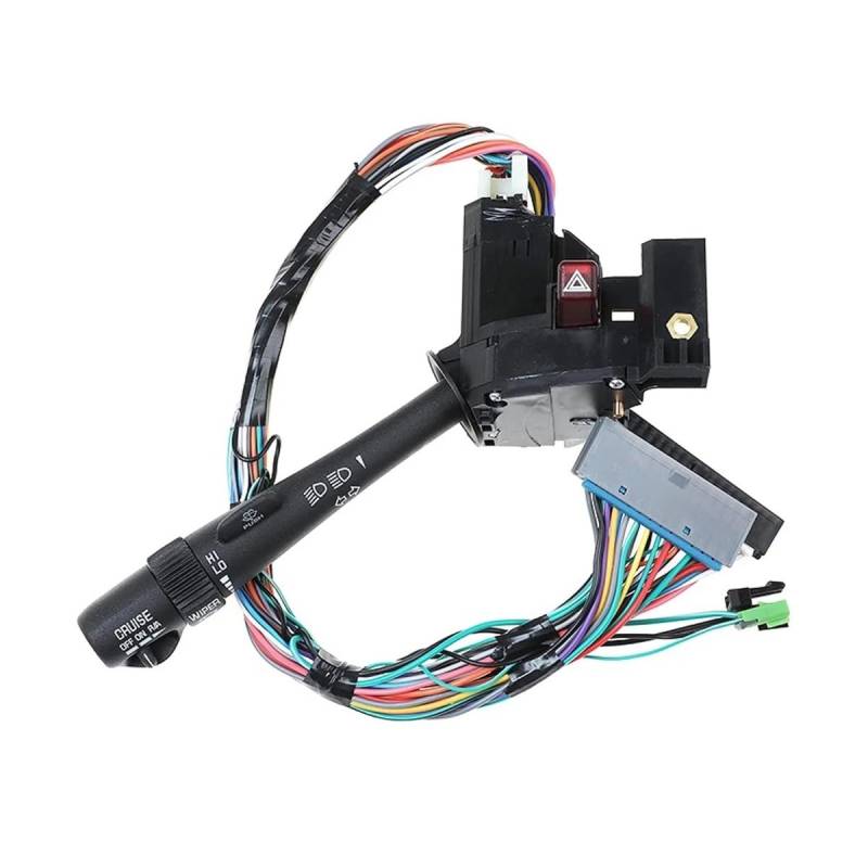 UEGVJIAS Lenksäulenschalter Kompatibel mit Chevrolet für Avalanche 1500 2500 2002 Autoscheinwerfer-Lenkstockschalter 26100839 D6250C D6257C von UEGVJIAS