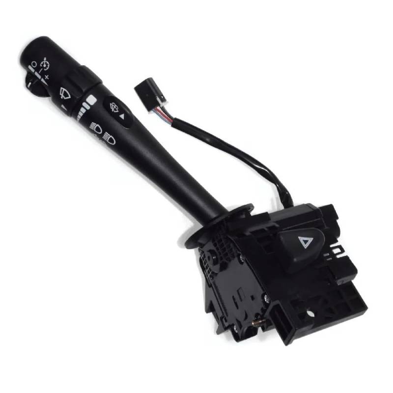 UEGVJIAS Lenksäulenschalter Kompatibel mit GMC für Sierra 1500 2500 3500 2003-2006 Blinker-Scheibenwischer-Kombinationsschalter 12450067 von UEGVJIAS