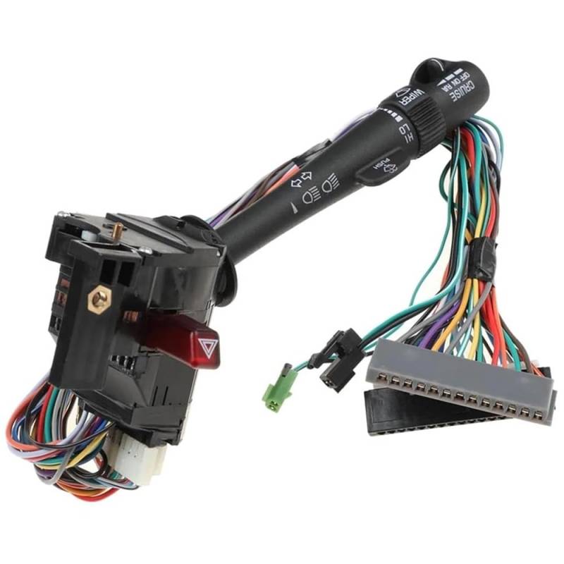 UEGVJIAS Lenksäulenschalter Kompatibel mit Oldsmobile für Bravada 1998-2001 Blinker-Scheinwerfer-Kombinationsschalter 26010837 26062270 von UEGVJIAS
