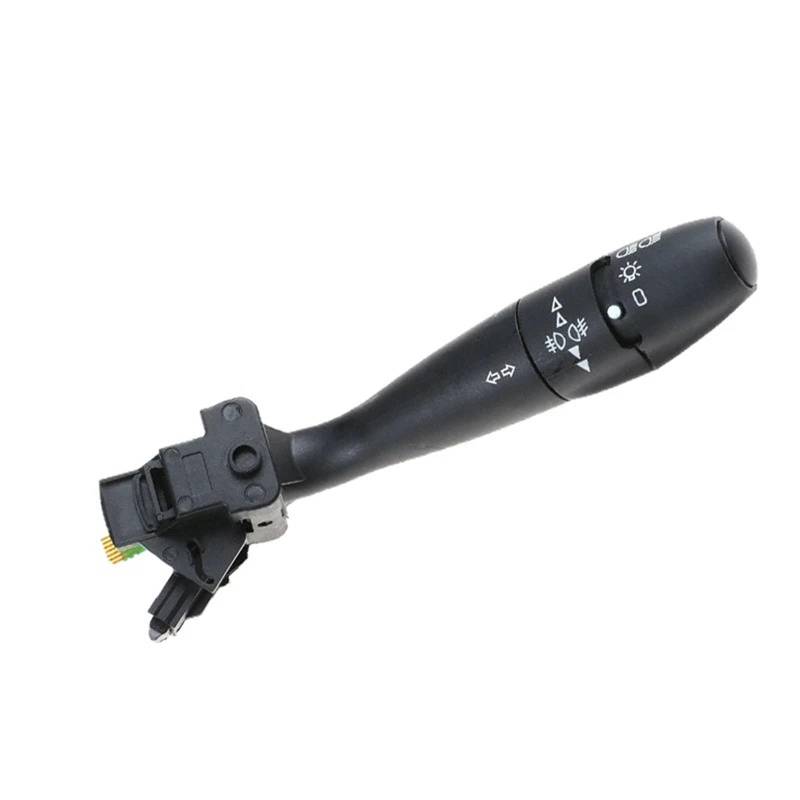 UEGVJIAS Lenksäulenschalter Kompatibel mit Peugeot für 206 301 307 308 405 407 408 C2 C5 C8 96595087XT Auto Blinker Licht Anzeige Scheinwerfer Schalter Controller von UEGVJIAS