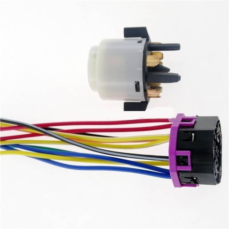 UEGVJIAS Stecker für Sensor 4B0905849 4A0971975 Kompatibel Mit Seat Für Toledo Für Alhambra Für Leon Für Ibiza Zündung Starter Schalter Kabel Stecker 4B 0 905 849 von UEGVJIAS