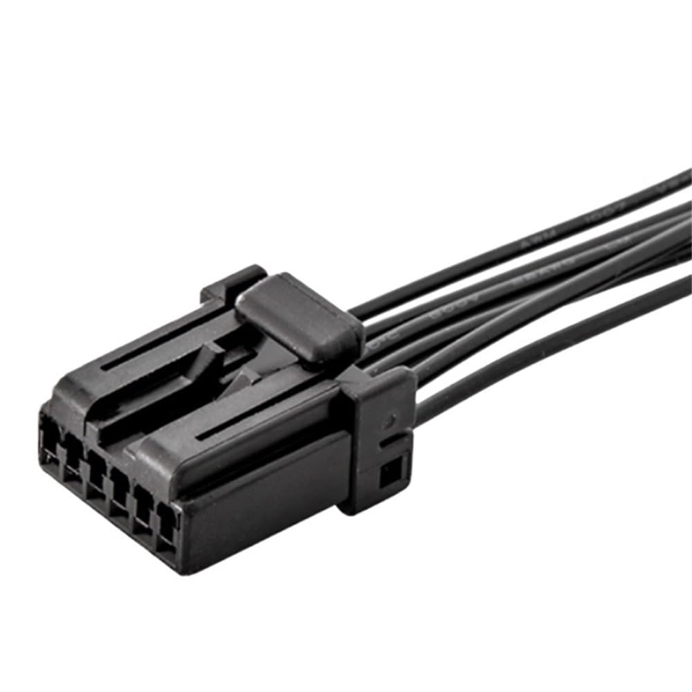 UEGVJIAS Stecker für Sensor 6 8 12 16 20 Pin 1,2mm Ummantelte Auto Fensterheber Stecker Stecker Kabelbaum 174047-2 174045-2 175507-2 174044-2 174046-2(6P Wire Harness) von UEGVJIAS